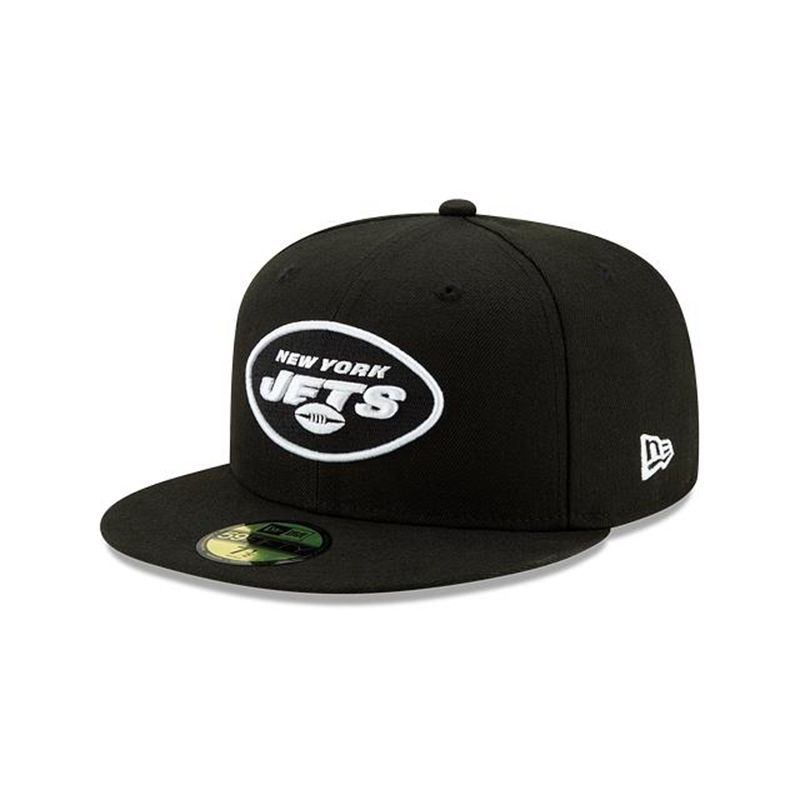 NFL Los Angeles Rams 59Fifty Fitted (MYQ1694) - Black New Era Caps